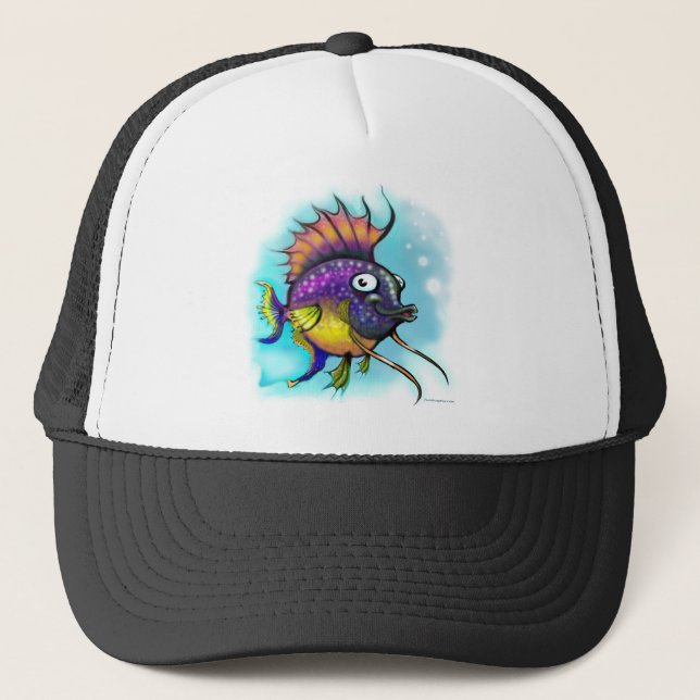 Rainbow Fish Trucker Hat (Front)