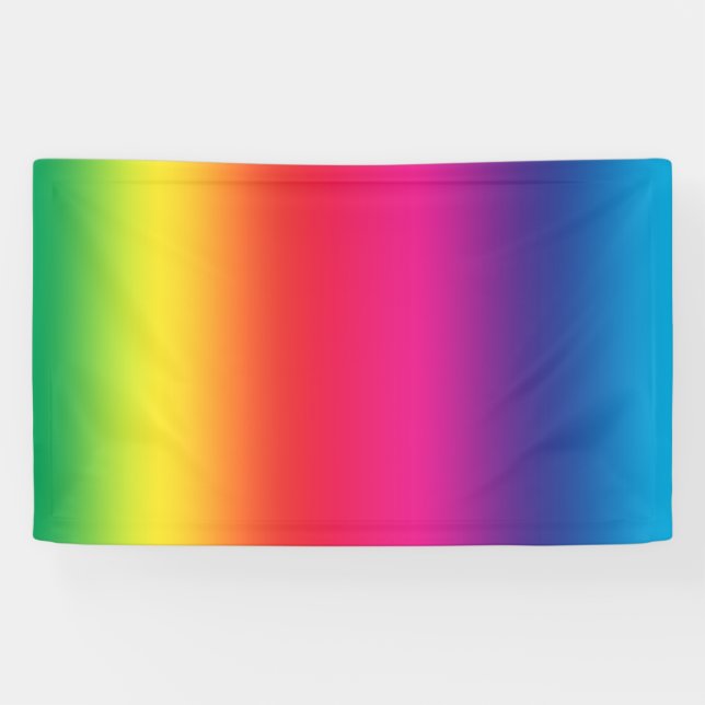 Rainbow Flag Banner (Horizontal)