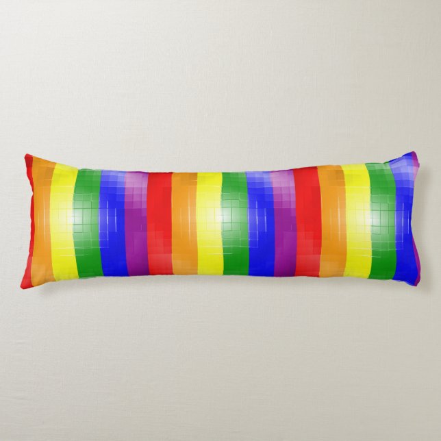 Rainbow Flag Body Cushion (Front)