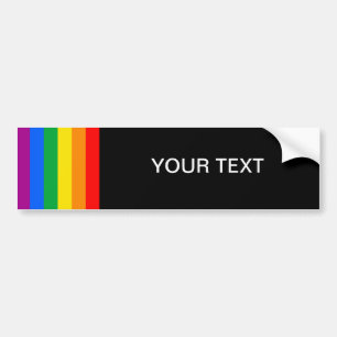 Rainbow Flag Bumper Sticker