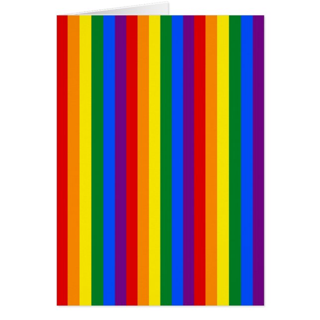 RAINBOW FLAG COLORS (Front)