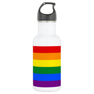 RAINBOW FLAG COLORS 532 ML WATER BOTTLE