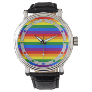 RAINBOW FLAG COLORS WATCH