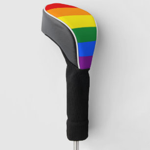 RAINBOW FLAG COLORS + your ideas Golf Head Cover