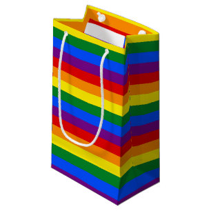 RAINBOW FLAG COLORS + your ideas Small Gift Bag