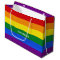 Rainbow Flag custom name large gift bag