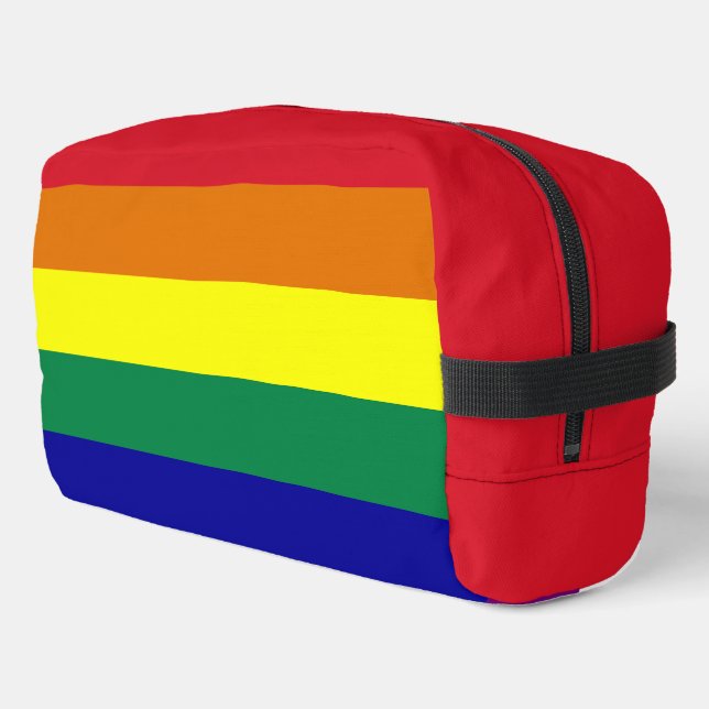 Rainbow Flag Dopp Kit (Left Corner)