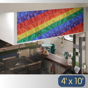 Rainbow flag gay pride rainbow stripes LGBT LGBTQ  Banner