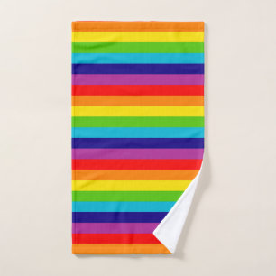 Rainbow Flag Hand Towel