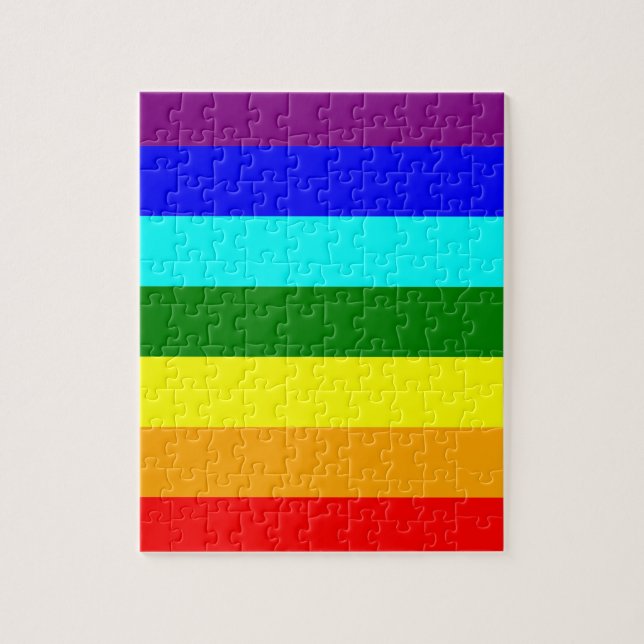 Rainbow Flag Jigsaw Puzzle (Vertical)