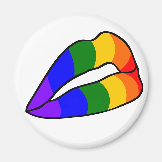 RAINBOW FLAG MAGNET (Front)