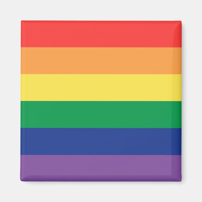 Rainbow Flag Magnet (Front)