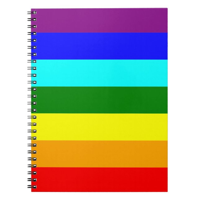 Rainbow Flag Notebook (Front)