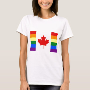 Rainbow Flag of Canada T-Shirt