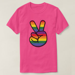 Rainbow Flag Peace T-Shirt