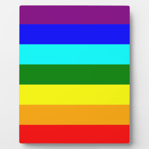 Rainbow Flag Plaque