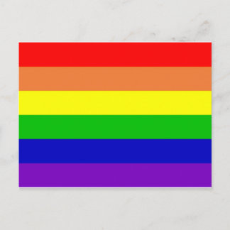 Rainbow Flag Postcard