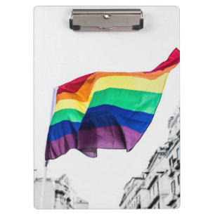 Rainbow Flag Pride Clipboard
