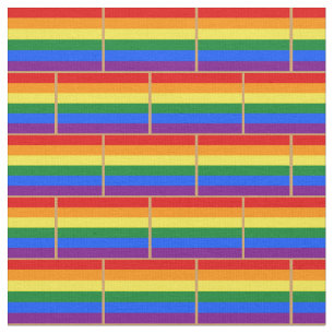 Rainbow Flag & Pride community fashion / LGBT Fabric
