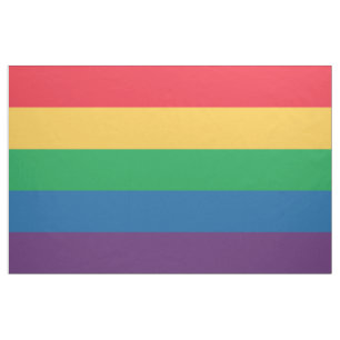 Rainbow Flag Pride Fabric Yard