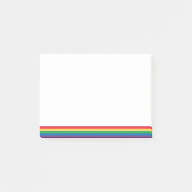 Rainbow Flag Pride Notes (Front)