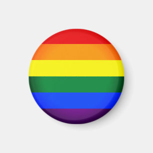 Rainbow Flag & Pride Rainbow / LGBT community Magn Magnet