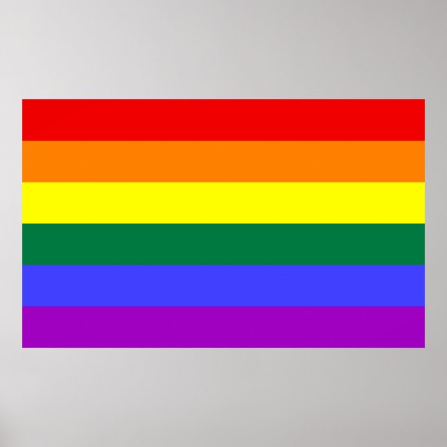 Rainbow Flag Print (Front)