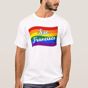 Rainbow Flag San Francisco Gay Pride LGBT LGBTQ T-Shirt
