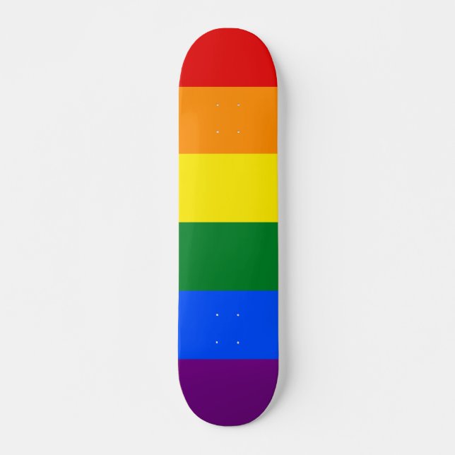 Rainbow Flag Skateboard (Front)