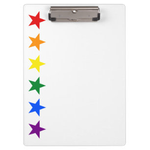RAINBOW FLAG STARS + your ideas Clipboard
