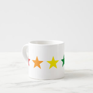 RAINBOW FLAG STARS + your ideas Espresso Cup
