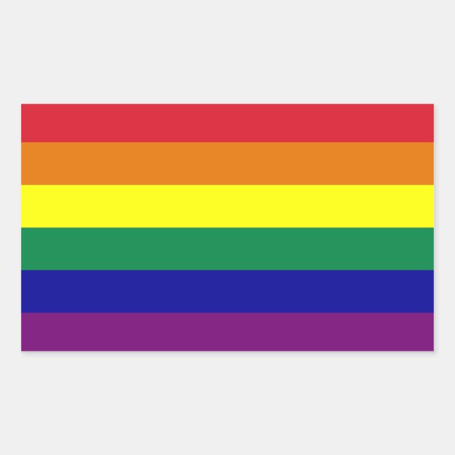 Rainbow Flag Sticker (Front)