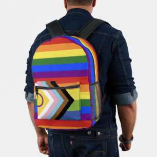 rainbow flag stripe backpack lgbtq flag