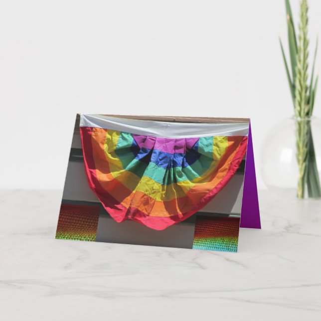Rainbow Flag Underwear Card (Front)