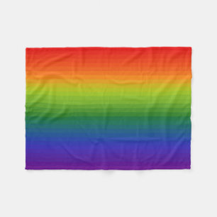 Rainbow Fleece Blanket