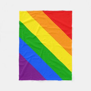 RAINBOW FLEECE BLANKET