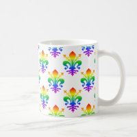 Rainbow Fleur-de-lis