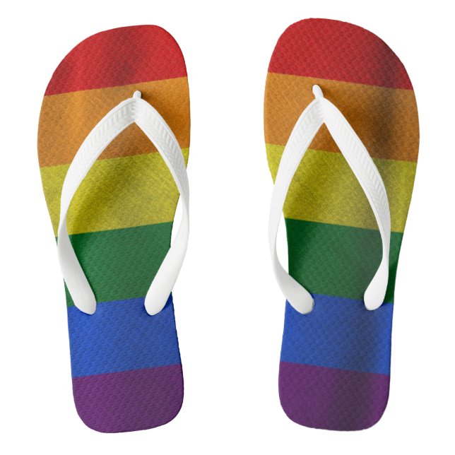 RAINBOW FLIP FLOPS (Footbed)