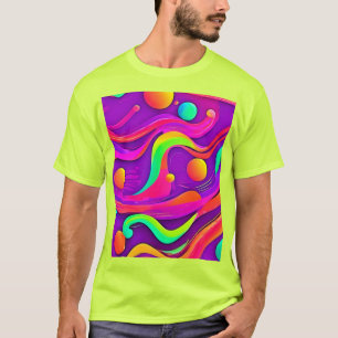 Rainbow Flow: Abstract Fun T-Shirt