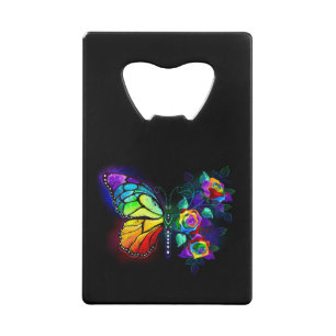 Rainbow flower butterfly