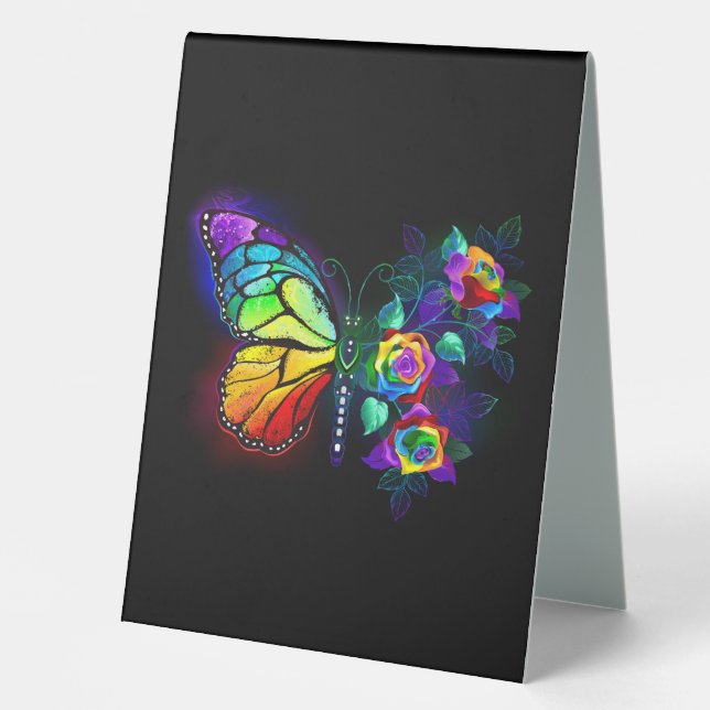 Rainbow flower butterfly (Front)