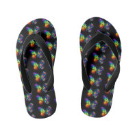 Rainbow flower butterfly