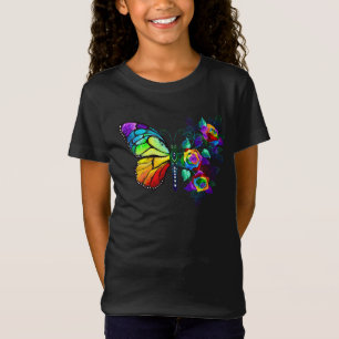 Rainbow flower butterfly T-Shirt