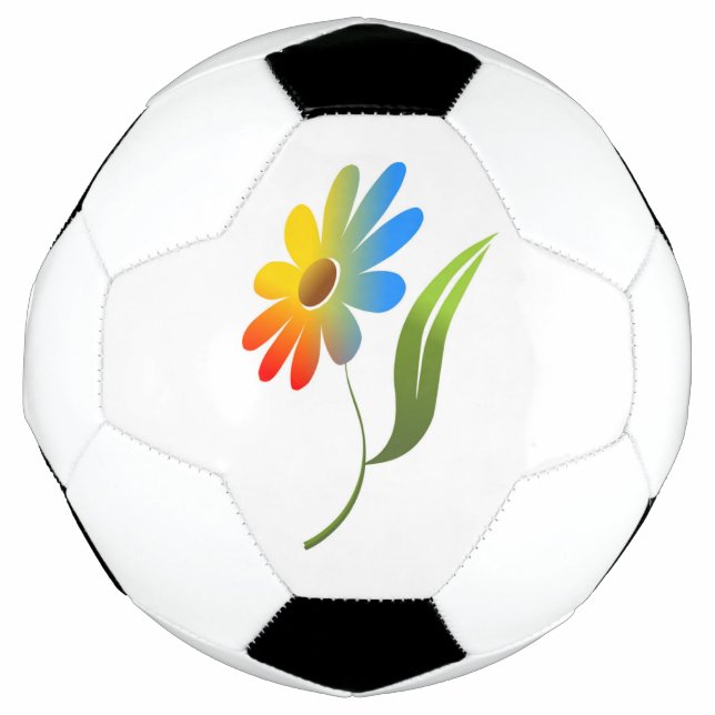 RAINBOW FLOWER FOOTBALL (Front)