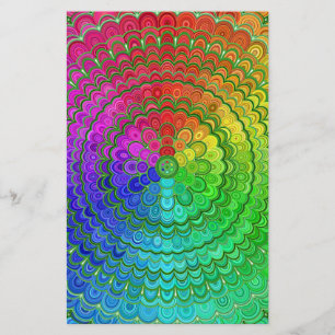 Rainbow Flower Mandala Flyer