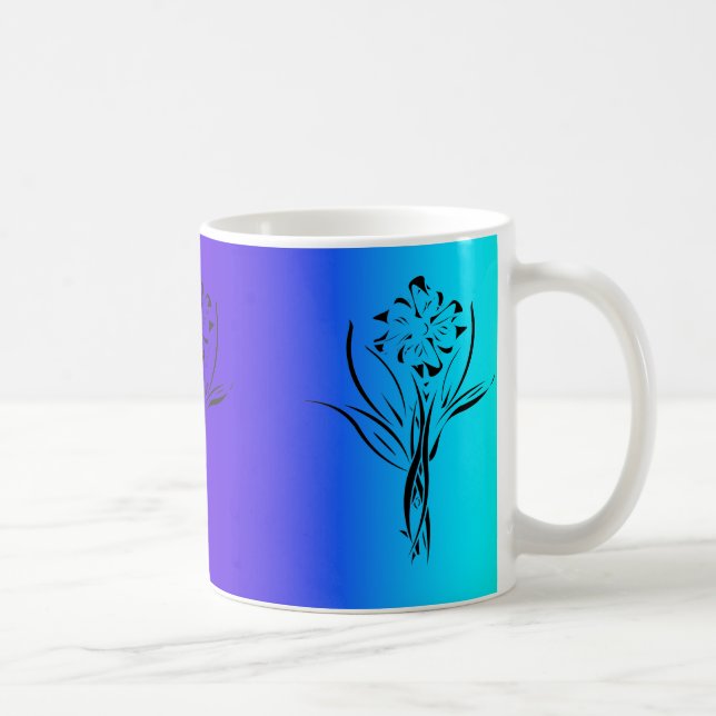 Rainbow Flower Mug (Right)