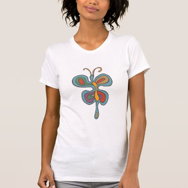 Rainbow Flutterfly T-Shirt (Front)