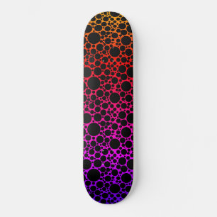 Rainbow Foam Black Skateboard