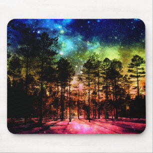 Rainbow Forest Mouse Mat