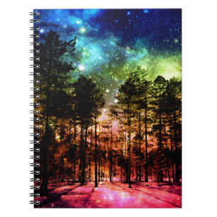 Rainbow Forest Notebook